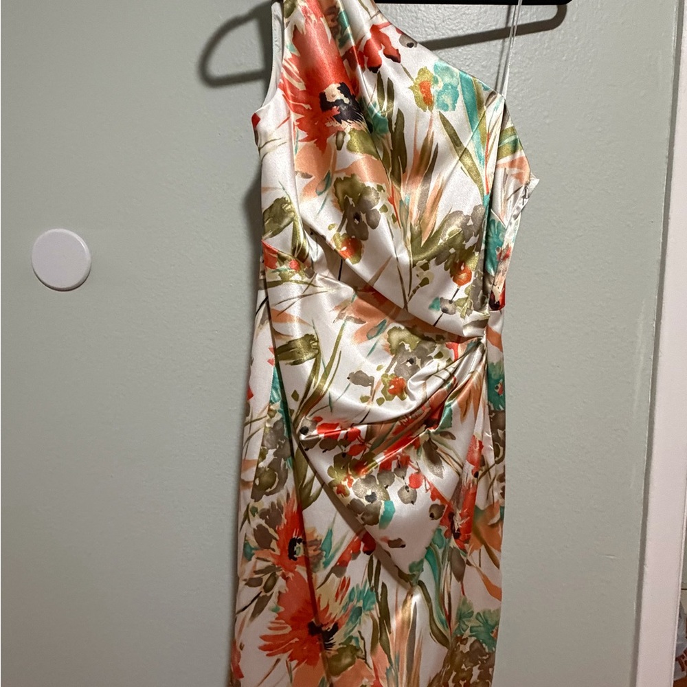 Maggy London Floral Sheath Dress